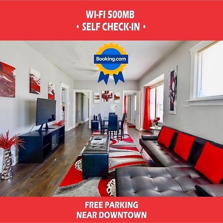 The Rubi Lounge - Spacious Brooklyn Centre Modern Escape Near Downtown With Parking, 300Mb Wifi & Self Check-In Cleveland Dış mekan fotoğraf