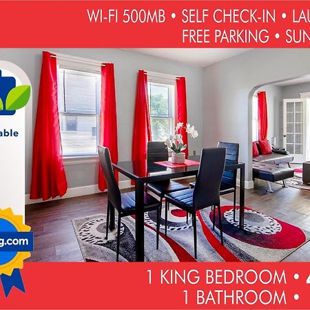 The Rubi Lounge - Spacious Brooklyn Centre Modern Escape Near Downtown With Parking, 300Mb Wifi & Self Check-In Cleveland Dış mekan fotoğraf