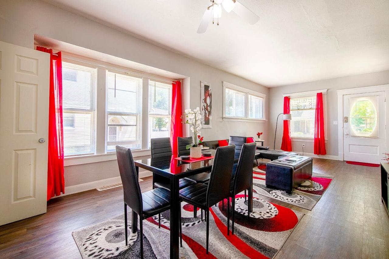 The Rubi Lounge - Spacious Brooklyn Centre Modern Escape Near Downtown With Parking, 300Mb Wifi & Self Check-In Cleveland Dış mekan fotoğraf