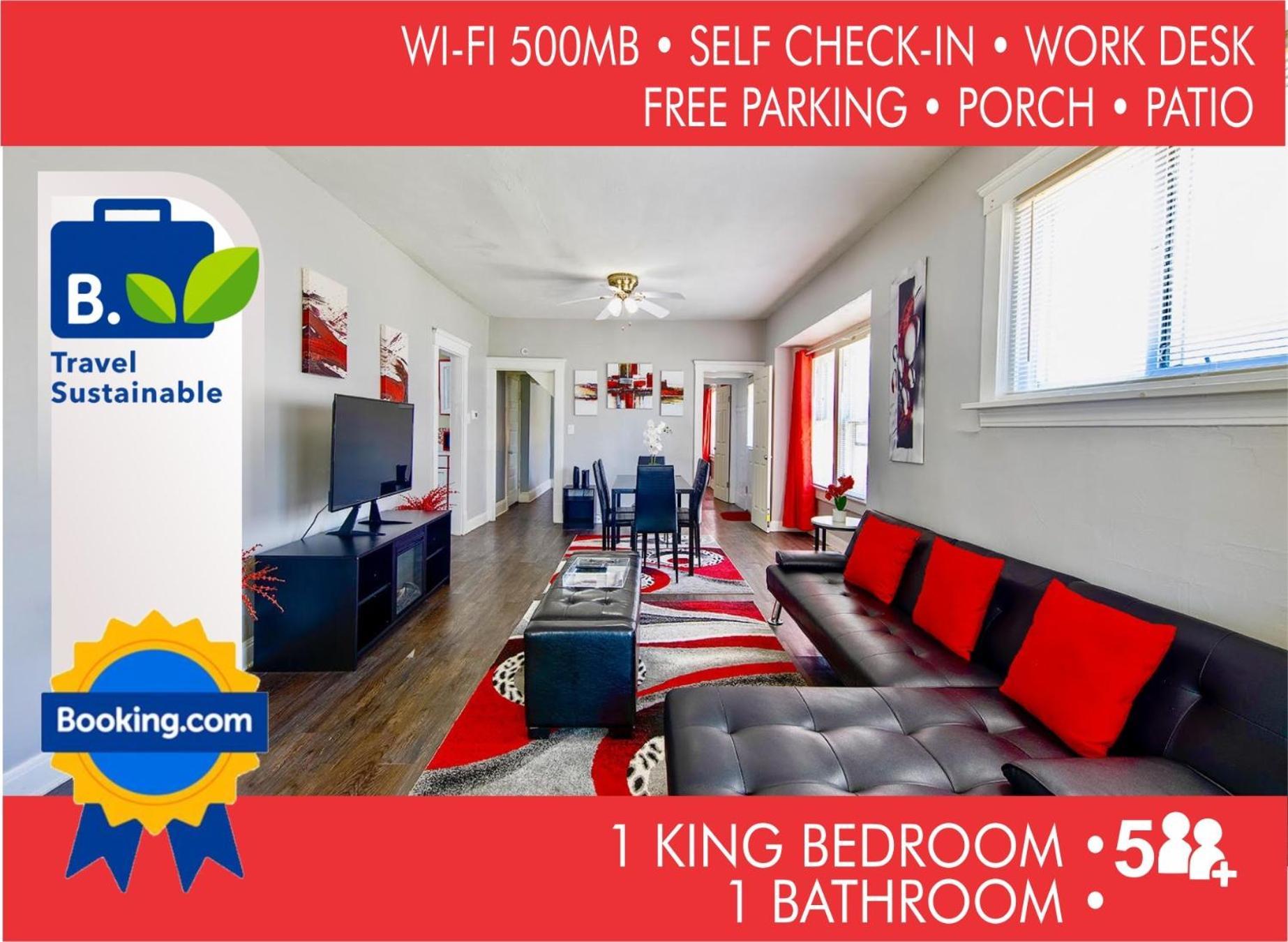 The Rubi Lounge - Spacious Brooklyn Centre Modern Escape Near Downtown With Parking, 300Mb Wifi & Self Check-In Cleveland Dış mekan fotoğraf